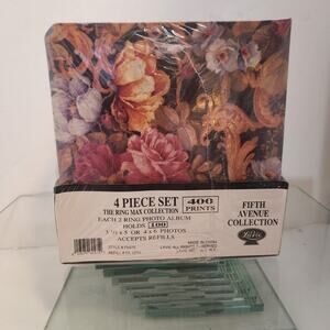 Vintage Fifth Avenue 4 Piece Photo Album NIP